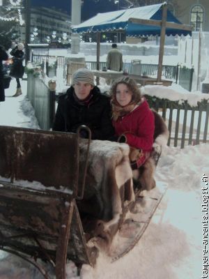 Quentin et Selma sur le traîneau du père noël ? (8 décembre)